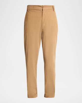 Moncler Cotton Corduroy Straight-Leg Trousers