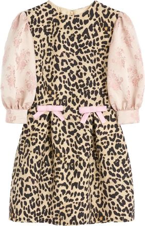 Valentino Garavani Abito leopardato - Toni neutri