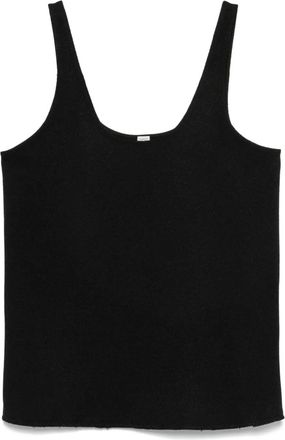 Toteme Canotta sablé - Nero