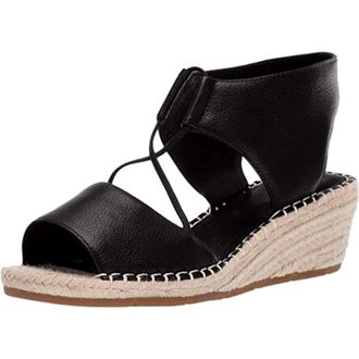 Eileen Fisher Agnes Black Tumbled Leather AGNES-TL-001 Womens