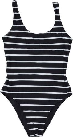 Anine Bing Jace One Piece Black And White Stripe