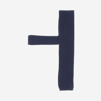 HUGO BOSS wollen gebreide stropdas