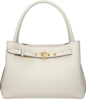 Tod's Tods Donnes Borsa a mano Pelle Beige/Gesso