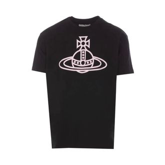 Vivienne Westwood Securite Classic T-Shirt - male - Vivienne Westwood - T-Shirts - Black - XL - Tops