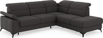 Sit&more Ecksofa &raquo;Sinatra L-Form&laquo; mit Ottomane, optional mit Kopfteilverstellung und Armteilfunktion