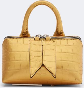 The Attico Bolso Friday Mini de piel grabada