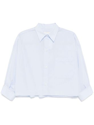 TWP soon to be ex shirt - women - Cotton - M/L - Blue