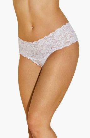 Cosabella Nsn Hottie Low Rise Boyshort in White at Nordstrom, Size Medium