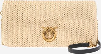 Pinko Pinko Basttasche mit Logo