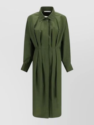 Givenchy cotton bicolor midi dress