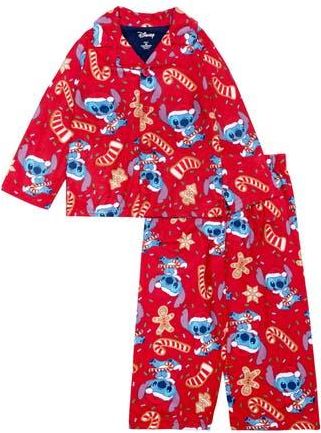 Âmè Kids x Disney Stitch Holiday Long Pajamas in Red at Nordstrom Rack, Size 2