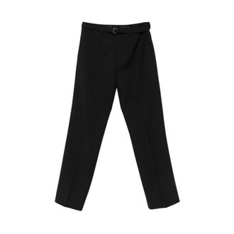 Dries Van Noten Heren, Broeken, Zwart, Maat: M