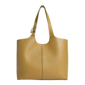 Coccinelle C-Easy Shopping Bag - Dames - Shoppers - Groen - ONE Size - Katoen - Tassen