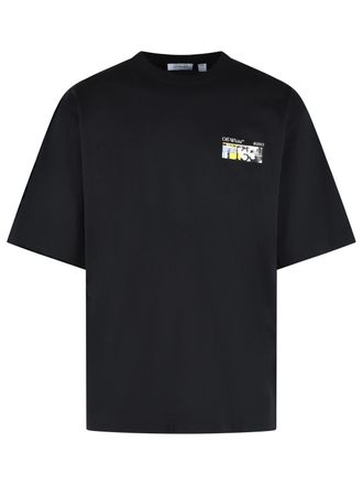 Off-white Industrial Arrow Black Cotton T-Shirt