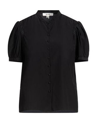 Frame Denim LACE SHOULDER INSET BLOUSE