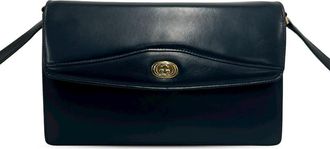 Gucci Pre-owned Gucci Leather Flap Crossbody Ladies ADRXFH7XKL06GW50