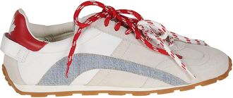 Dsquared2 DC-642 Calf Leather Lace-Up Sneakers