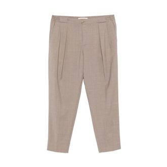 BRIGLIA 1949 Slim-fit Trousers, male, Purple, Size: 2XL Portobellos Slim-fit Trousers