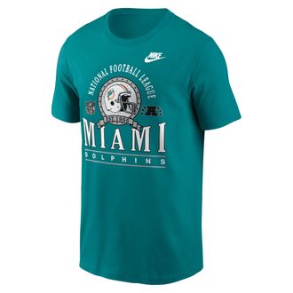 Nike Miami Dolphins Rewind Essential Nike Mens NFL T-Shirt in Blue | N1994DZ9PV-R8L