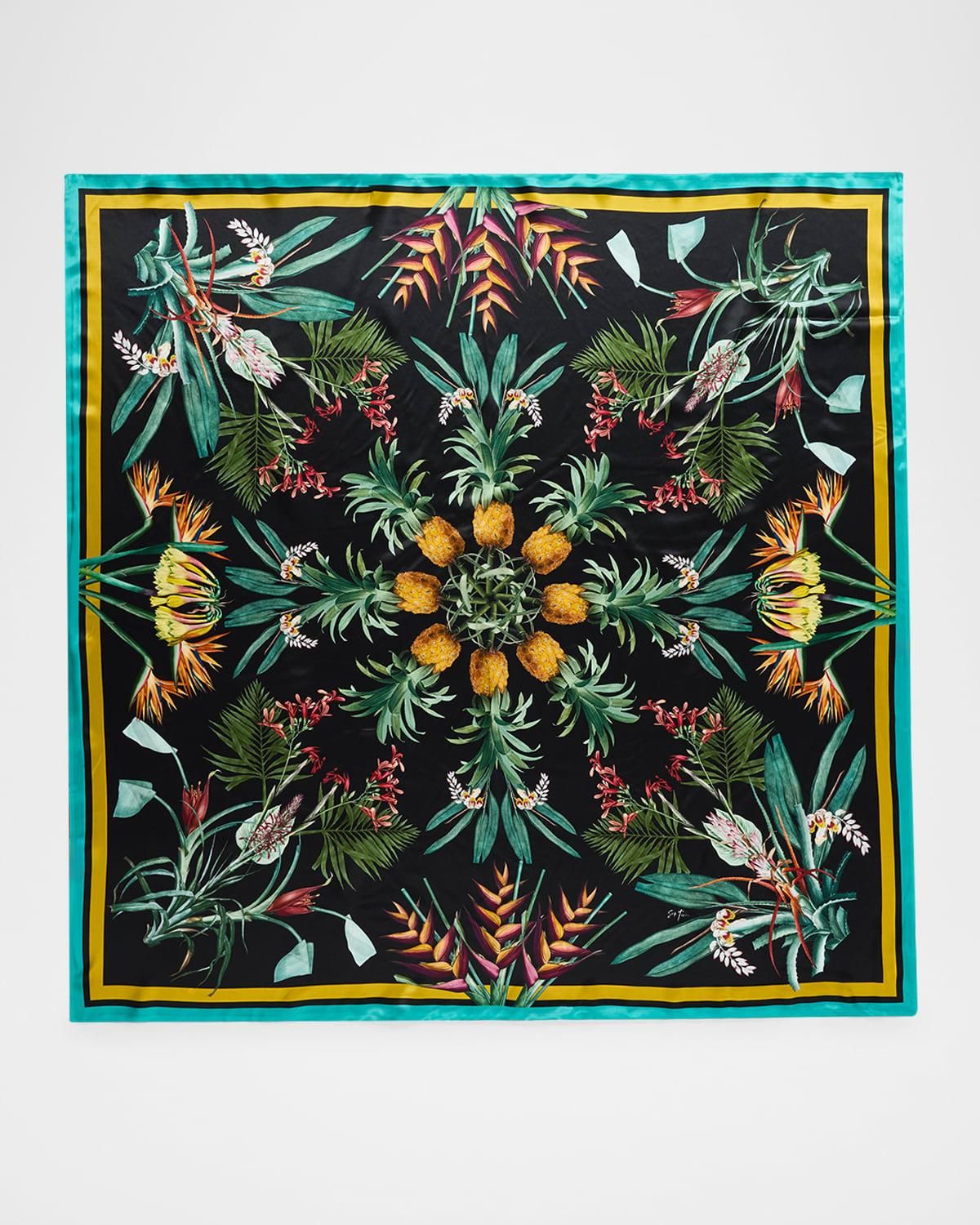 【関税＆送料込み】Valentino Garavani Printed Silk Foulard Valentino Garavani Printed Silk Foulard from $191.00 - on