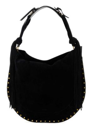 Isabel Marant Womens Black Suede Oskan Shopping Bag Borse A Mano
