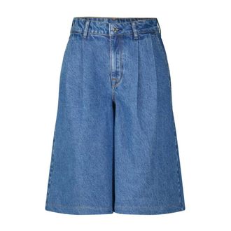 AG - Adriano Goldschmied Denim Jorts - Dames - Denim shorts - Blauw - W26 - Denim - Korte Broeken