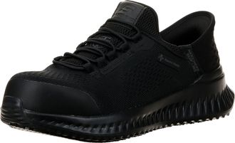 Skechers SLIP-INS WORK: TILIDO - FLETCHI mens Shoes, BLACK, 6.5 UK