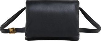 Marni Prisma Mini Pochette Schoudertas - Dames - Schoudertassen - Zwart - ONE Size - Leer - Tassen