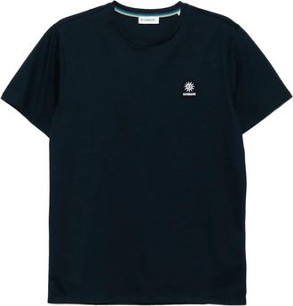 Sandbanks T-shirt con logo - Blu