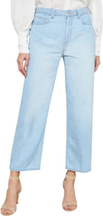 L'agence June Cropped Stovepipe Jeans In Dakota