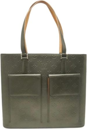 Louis Vuitton Pre-owned Tote Bag - Dames - Vintage Shopper - Zwart - ONE Size - Leer - Vintage