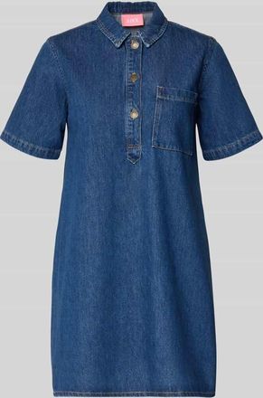 Jack & Jones Relaxed Fit Minikleid in Denim-Optik Modell Amara in Jeansblau, Gr&ouml;&szlig;e XS