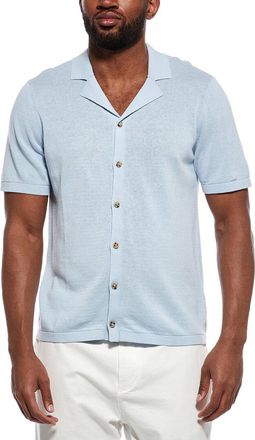 Onia Linen-Blend Camp Shirt