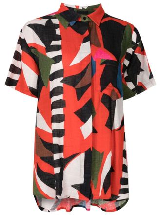 Osklen Camicia Abacaxi con stampa - Multicolore