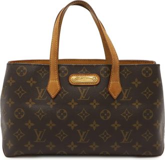 Louis Vuitton Brown Monogram Canvas Handbag Tote Bag (Pre-Owned)