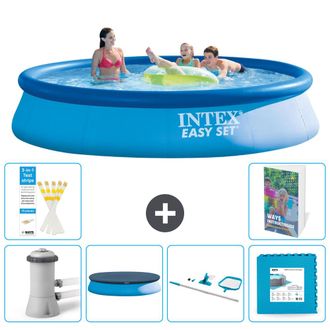 Intex Piscina Easy Set Redonda - 396x84 Cm - 7-piezas S191
