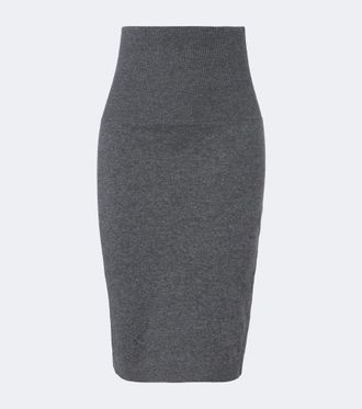 Stella McCartney Knitted wool pencil skirt