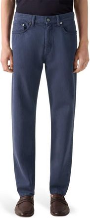 Ermenegildo Zegna Slim Fit Jeans in Dark Indigo Blue at Nordstrom, Size 32