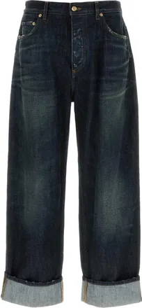 Dolce & Gabbana Jeans, Heren, Blauw, S, Denim, Loose-fit Jeans