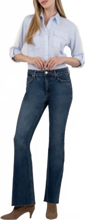 Kut from the Kloth Stella High Rise Flare Jeans In Decent