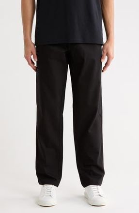 AG - Adriano Goldschmied Lochlan Workwear Relaxed Straight Leg Jeans in Pure Black at Nordstrom Rack, Size 31 X 32
