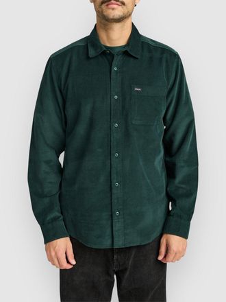 Rvca Freeman Cord II Hemd gr&uuml;n