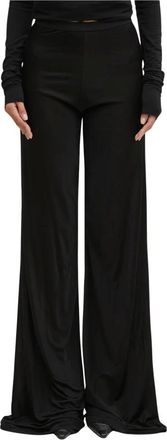 Rick Owens Pantaloni a Sbieco - - Trousers - Donna - Nero - M