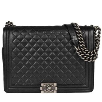 Chanel Pre-owned Vintage Shoulder Bag - Dames - Pre-owned - Zwart - Maat: ONE Size Leer