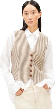 Armedangels Dames, Jassen, Beige, Maat: XS Katoen