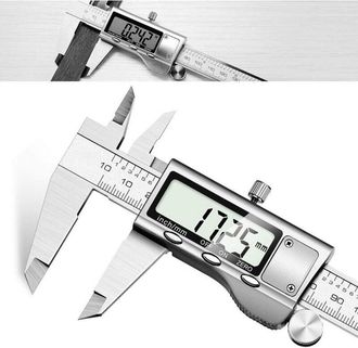 OEM Calibrador Digital De 150 Mm: Mediciones Precisas Y F&aacute;cil Lectura En Pantalla Lcd. Acero Inoxidable. Micr&oacute;metro Vernier Profesional