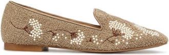Arteana Alea Smoking Slipper in Beige at Nordstrom, Size 38.5