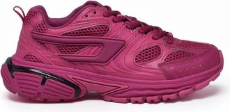 Diesel Fuchsia Polyester Serendipity Sneakers