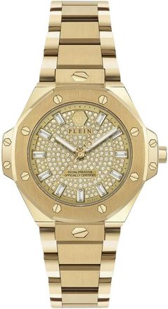 Philipp Plein Royal Prestige - Dames - Horloges - Geel - ONE Size - Accessoires