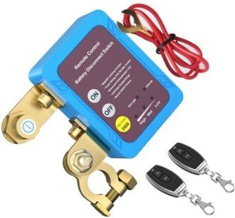 OEM Disyuntor De Bater&iacute;a Con Control Remoto Inal&aacute;mbrico - 12v - 240a - Interruptor De Apagado Autom&aacute;tico - Para Coche, Autocaravana, Quad, Cami&oacute;n, Barco